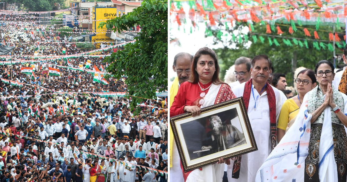 ममता बनर्जी ने चेतावनी दी, ‘बंगाल में मतदाता सूची से किसी का नाम हटाकर तो देखिये दमामा बजा दूंगी’ 