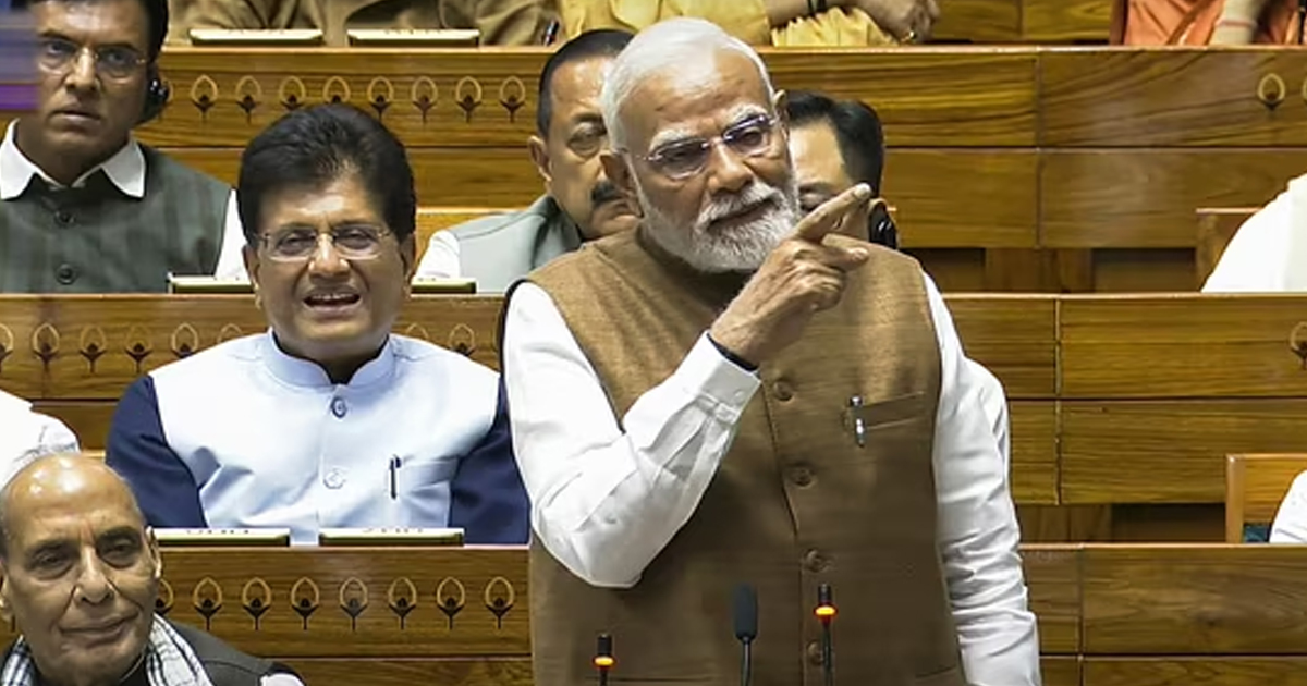 ’22 अप्रैल का बदला 22 मिनट में’, ऑपरेशन सिंदूर को लेकर संसद में पीएम मोदी ने कांग्रेस पर साधा निशाना