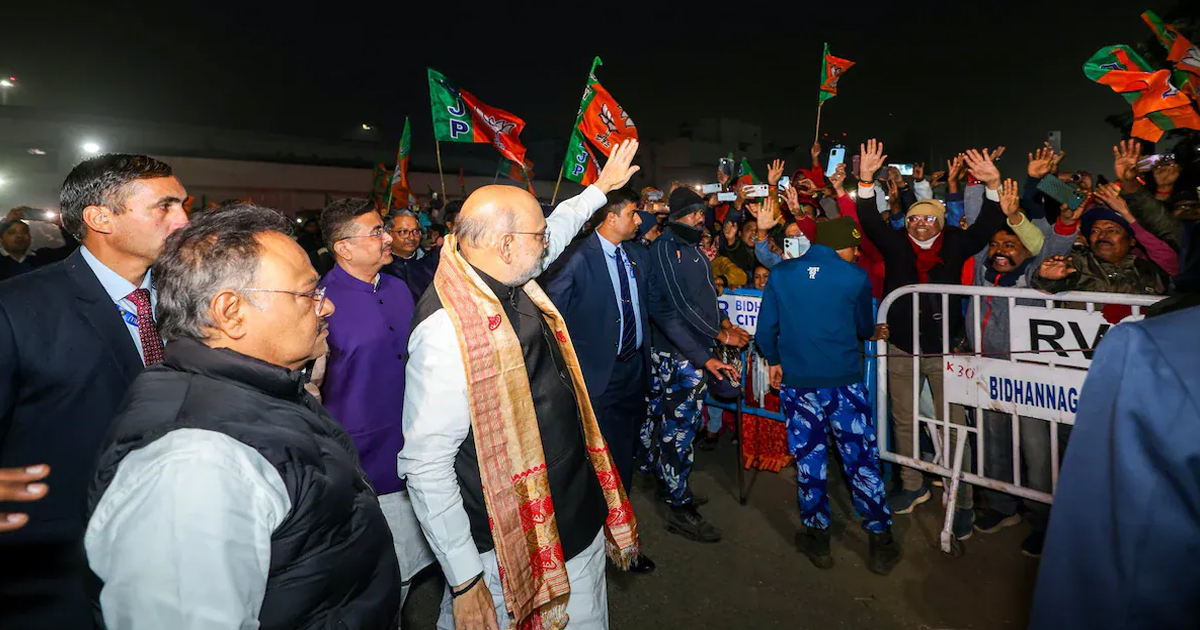 अमित शाह आज रात कोलकाता आ रहे हैं, शनिवार को बैरकपुर-सिलीगुड़ी में कई कार्यक्रम होंगे