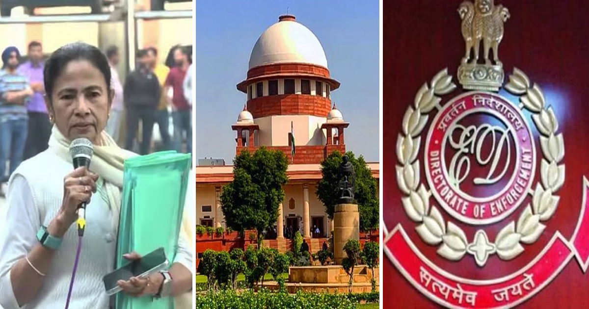 ED के वकील ने सुप्रीम कोर्ट में अतिरिक्त समय मांगा, I-PAC मामले में सुनवाई टली