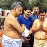 बीजेपी के राष्ट्रीय अध्यक्ष नितिन नवीन ने गंगासागर में लगाई डुबकी, कपिल मुनि आश्रम में पूजा कर पानीहाटी और कोलकाता के लिए रवाना