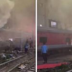 मुंबई-हावड़ा दुरंतो एक्सप्रेस की पैंट्री कार में लगी आग, कोई हताहत नहीं