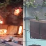 महालया की सुबह हावड़ा में भीषण अग्निकांड, चटरजीहाट इलाके में तीन मंजिला इमारत और चार दुकानें जलकर खाक, एक व्यक्ति गंभीर रूप से घायल
