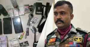 मुर्शिदाबाद में फर्जी सेना अधिकारी गिरफ्तार, 3 वॉकी-टॉकी और सरकारी स्टिकर लगी कार बरामद