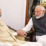 सरकार के प्रमुख के तौर पर 25 साल पूरे, पीएम मोदी ने लिया लालकृष्ण आडवाणी का आशीर्वाद