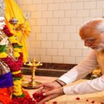 नवरात्रि के पहले दिन पीएम मोदी ने मां शैलपुत्री की पूजा की, देशवासियों को दी शुभकामनाएं
