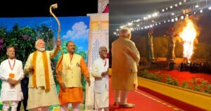 रावण दहन कर पीएम मोदी ने गिनाए देश के 3 दुश्मन, बोले- मिलकर लड़ना होगा
